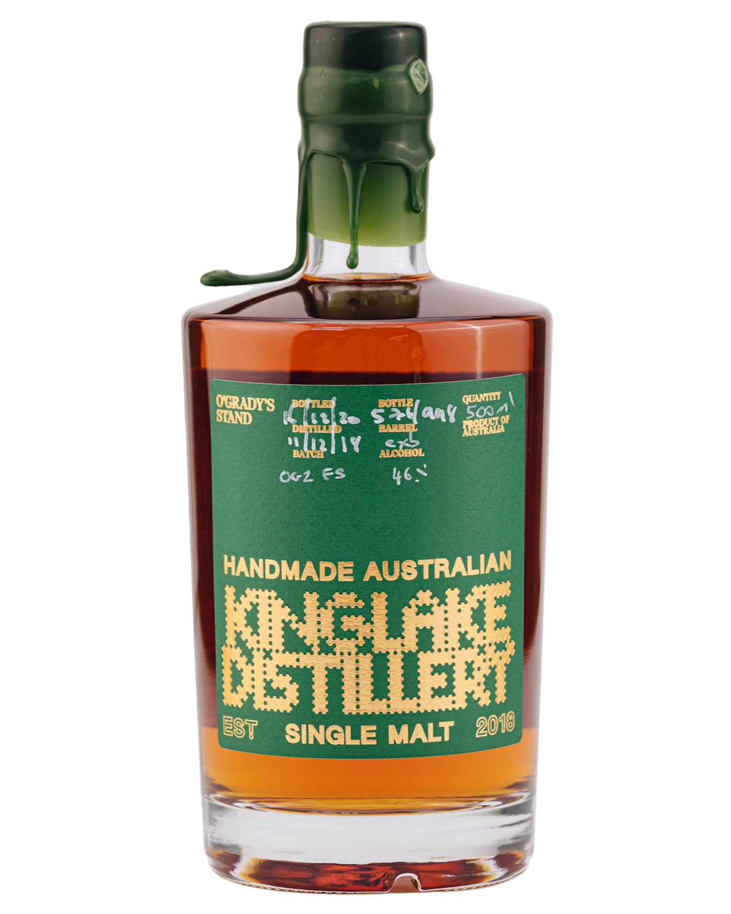 Kinglake Distillery 'O'Gradys Ex Bourbon Cask' Various Size Samples