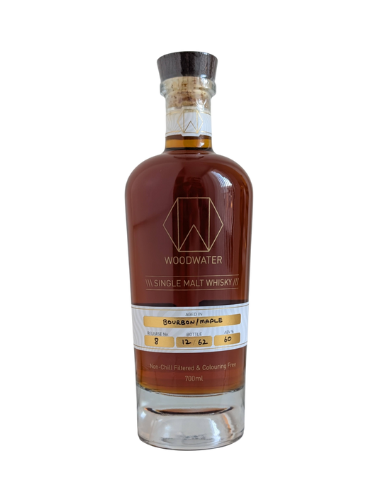 Woodwater Distillery 'Release #8 Bourbon/Maple Cask' Various Size Samples